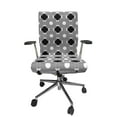 thumbnail image 1 of Ambesonne Black and White Office Chair Cover Stretchable High Back, Art Deco Mosaic, Charcoal Grey, 1 of 6