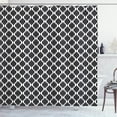 thumbnail image 1 of Ambesonne Black and White Shower Curtain, Modern Boho Mosaic, 69"Wx70"L, Charcoal Grey, 1 of 4