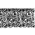 thumbnail image 1 of Ambesonne Black and White Window Valance, Circle and Dots, 54" X 18", Black White, 1 of 3