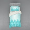 thumbnail image 1 of Ambesonne Blue Bedding Set 3 Pcs, European Victorian Design, Twin, Blue, 1 of 2