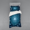 thumbnail image 1 of Ambesonne Blue Bedding Set 3 Pcs, Futuristic Galaxy Energy, Twin XL, Petrol Blue, 1 of 3