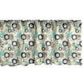 thumbnail image 1 of Ambesonne Blue Brown Window Valance, Dandelions Floral, 54" X 18", Multicolor, 1 of 5