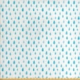 thumbnail image 1 of Ambesonne Blue Fabric by the Yard Upholstery, Watercolor Raindrops, 3 Yards, Blue White, 1 of 4