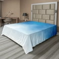 thumbnail image 1 of Ambesonne Blue Flat Sheet, White Cloud in Clear Sky, Queen Size, Blue White, 1 of 1