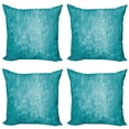 thumbnail image 1 of Ambesonne Blue Throw Pillow Cover 4 Pack, Countryside Rural, 24", Blue, 1 of 6