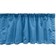 thumbnail image 1 of Ambesonne Blue White Window Valance, Polka Dots Navy Boys, 54" X 12", Blue White, 1 of 3