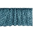 thumbnail image 1 of Ambesonne Blue Window Valance, Circles Dots Rounded Tile, 54" X 18", Blue, 1 of 3