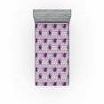 thumbnail image 1 of Ambesonne Bohemian Fitted Sheet, Tribal Arrows Geometric, Twin XL Size, Fuchsia Purple and Coconut, 1 of 5