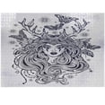 thumbnail image 1 of Ambesonne Bohemian Jigsaw Puzzle Durable Cardboard, Woman with Deer Antlers, 1000 pcs, Pastel Purple and Indigo, 1 of 5