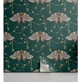 thumbnail image 1 of Ambesonne Bohemian Peel & Stick Wallpaper for Home, Retro Moon Moths Stars, 13"x72", Forest Green and Sand Brown, 1 of 1