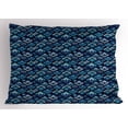 thumbnail image 1 of Ambesonne Bohemian Pillow Sham, Pattern, 36" X 20", Multicolor, 1 of 2