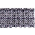 thumbnail image 1 of Ambesonne Bohemian Stripe Window Valance, Vivid Ornament Design with Chevrons Image, Curtain Valance for Kitchen Bedroom Decor with Rod Pocket, 54" X 18", Purple Fuchsia, 1 of 2