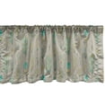 thumbnail image 1 of Ambesonne Bohemian Window Valance, Native Feathers, 54" X 12", Dusk Multicolor, 1 of 3