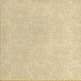 thumbnail image 1 of Ambesonne Boho Fabric by the Yard Upholstery, Swirled Floral Patterns, 2 Yards, Beige, 1 of 4