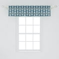 thumbnail image 1 of Ambesonne Boho Window Valance, Arrow Pattern with Grunge Worn out Effect Retro Inspirations Culture, Curtain Valance for Kitchen Bedroom Decor with Rod Pocket, 54" X 12", Multicolor, 1 of 3