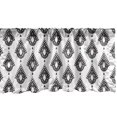 thumbnail image 1 of Ambesonne Boho Window Valance, Drop Motif Influences, 54" X 12", Dark Taupe Grey White, 1 of 3