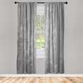 thumbnail image 1 of Ambesonne Botanic Curtains, Rural Seasonal Country Art, Pair of 28"x84", Taupe Grey, 1 of 2