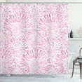 thumbnail image 1 of Ambesonne Botanic Shower Curtain, Vintage Floral Pattern Art, 69"Wx70"L, Pale Pink, 1 of 4