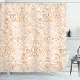 thumbnail image 1 of Ambesonne Botanic Shower Curtain, Vintage Floral Pattern Art, 69"Wx84"L, Persian Orange, 1 of 4