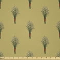 thumbnail image 1 of Ambesonne Botanical Fabric by the Yard Microfiber, Dried Flowers Bouquet, 5 Yards, Khaki and Multicolor, 1 of 2