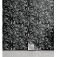 thumbnail image 1 of Ambesonne Botanical Peel & Stick Wallpaper for Home, Pattern Clematis Flowers, 13"x36", Charcoal Grey Pale Grey, 1 of 5