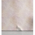 thumbnail image 1 of Ambesonne Botanical Peel & Stick Wallpaper for Home, Tropical Beach Monochrome, 13"x36", Blush Pale Rose and Camel, 1 of 5