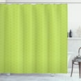 thumbnail image 1 of Ambesonne Botanical Shower Curtain, Rhythmic Shamrock Leaves, 69"Wx84"L, Pale Green Apple Green, 1 of 4