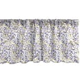 thumbnail image 1 of Ambesonne Botanical Window Valance, Abstract Floral Design with Minimal Elements Composition in Pastel Tones, Curtain Valance for Kitchen Bedroom Decor with Rod Pocket, 54" X 18", Multicolor, 1 of 3