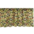 thumbnail image 1 of Ambesonne Botanical Window Valance, Autumn Leaves Chestnut, 42" x 12", Multicolor, 1 of 2