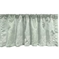 thumbnail image 1 of Ambesonne Botanical Window Valance, Continuous Flowers Motif, 54" X 18", Pale Sage Green White, 1 of 3