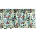 thumbnail image 1 of Ambesonne Botanical Window Valance, Exotic Summer Butterfly, 54" X 18", Multicolor, 1 of 3