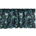 thumbnail image 1 of Ambesonne Botanical Window Valance, Flourishing Flowers Twigs, 54" X 12", Multicolor, 1 of 3