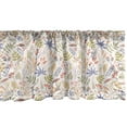 thumbnail image 1 of Ambesonne Botanical Window Valance, Soft Berry Spring Growth, 54" X 18", Eggshell and Multicolor, 1 of 5