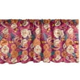 thumbnail image 1 of Ambesonne Botanical Window Valance, Warm Spring Time Bouquet, 54" X 18", Multicolor, 1 of 3