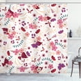 thumbnail image 1 of Ambesonne Botany Shower Curtain, Spring Ivy Flowers Leaves, 69"Wx70"L, Multicolor, 1 of 3