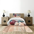 thumbnail image 1 of Ambesonne Bowling Party Quilted Bedspread Set 2 Pcs, Shoes Purple Ball, Twin Size, Multicolor, 1 of 6