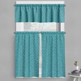 thumbnail image 1 of Ambesonne Brick Valance & Curtain, Monotone Street Wall Scene, 55"x30", Dark Teal Dark Seafoam, 1 of 7