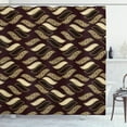 thumbnail image 1 of Ambesonne Brown Shower Curtain, Cheetah Skin Pattern Savannah, 69"Wx75"L, Redwood Brown, 1 of 3