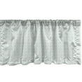 thumbnail image 1 of Ambesonne Brown and Blue Window Valance, Retro Floral, 54" X 12", Pale Blue White, 1 of 3