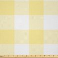 thumbnail image 1 of Ambesonne Buffalo Check Fabric by the Yard Microfiber, Gingham Art Stripes, 5 Yards, Pastel Pink and Pale Blue, 1 of 2