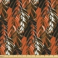 thumbnail image 1 of Ambesonne Burnt Orange Fabric by the Yard Upholstery, Autumn Colors Leaves, 1 Yard, Burnt Orange Dark Brown, 1 of 1