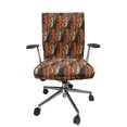 thumbnail image 1 of Ambesonne Burnt Orange Office Chair Cover Stretchable High Back, Autumn Colors Leaves, Burnt Orange Dark Brown, 1 of 1