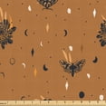 thumbnail image 1 of Ambesonne Butterflies Fabric by the Yard Upholstery, Mystic Spring Animals, 5 Yards, Amber and Charcoal Grey, 1 of 5