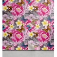 thumbnail image 1 of Ambesonne Butterflies Flowers Peel & Stick Wallpaper for Home, Peony Plumeria, 13"x72", Dark Purple Grey, 1 of 5