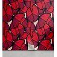 thumbnail image 1 of Ambesonne Butterfly Peel & Stick Wallpaper for Home, Stained Glass Style Print, 13"x72", Dark Coral Blue Violet, 1 of 5