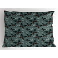 thumbnail image 1 of Ambesonne Butterfly Pillow Sham, Vintage Elements, 26" X 20", Multicolor, 1 of 2