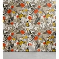 thumbnail image 1 of Ambesonne Butterfly Print Peel & Stick Wallpaper for Home, Pale Sepia Leaves, 13"x72", Burnt Orange and Yellow, 1 of 5