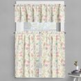 thumbnail image 1 of Ambesonne Butterfly Valance & Curtain, Wildflowers Winged Animal, 55"x36", Pale Khaki Persian Orange, 1 of 7