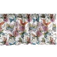 thumbnail image 1 of Ambesonne Butterfly Window Valance, Carnations Vintage, 42" x 18", Multicolor, 1 of 3
