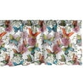 thumbnail image 1 of Ambesonne Butterfly Window Valance, Retro Swallowtail Wings, 54" X 18", Multicolor, 1 of 3